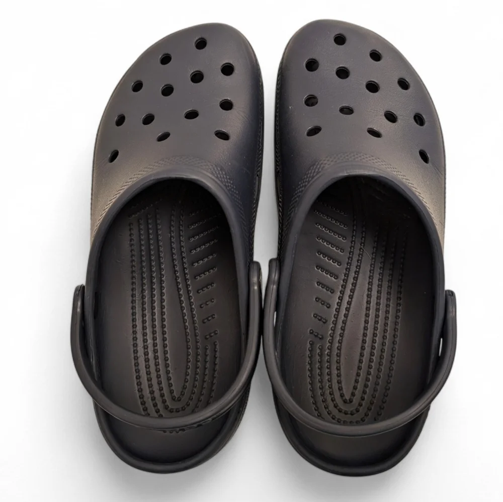 CROCS Classic Navy Blue Clogs 9M Lightweight Comfort Original Shoes